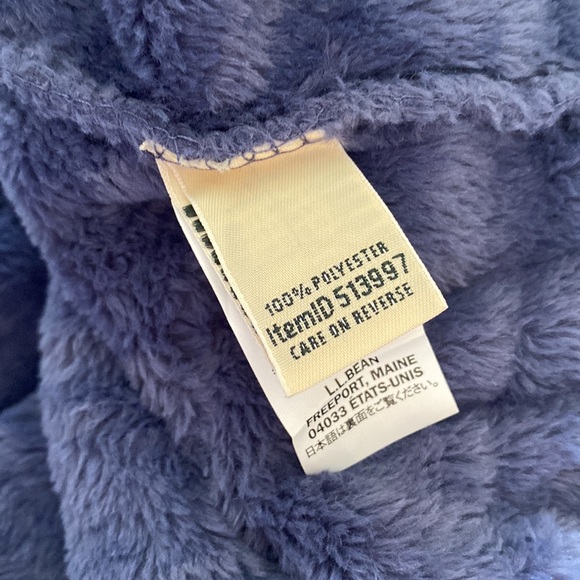 LL Bean Wicked Plush Robe - Picture 10 of 16